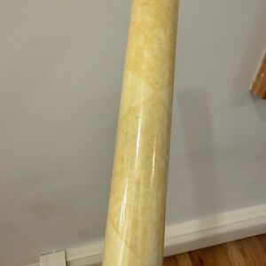 Cream Marble Effect Self-Adhesive Wallpaper Roll